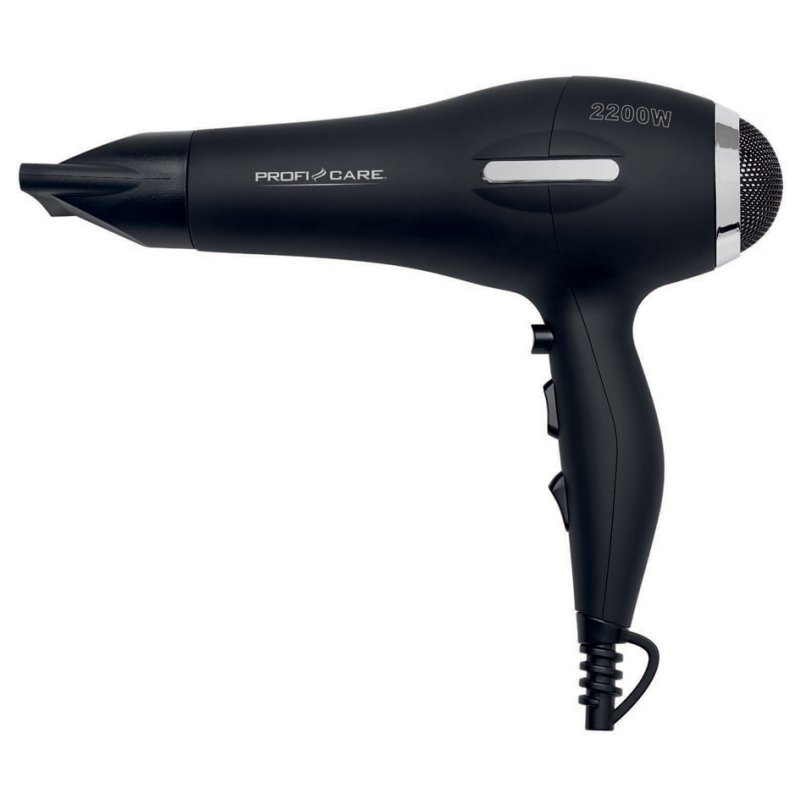 PROFI CARE sèche-cheveux PC-HT 3017, noir, 1800-2200 Watts, ionisation